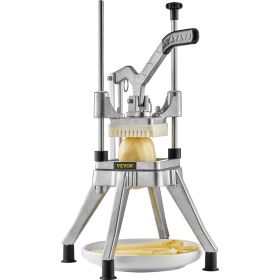 Commercial Chopper with 4 Replacement Blades Commercial Vegetable Chopper Stainless Steel French Fry Cutter Potato Dicer & Slicer Commercial Vege